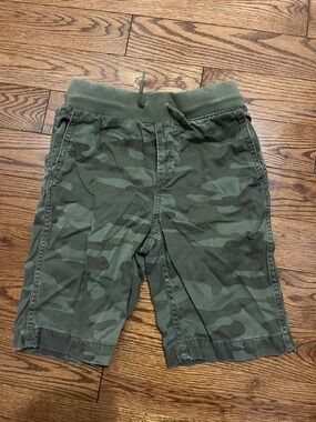 GAP Kids Camo Shorts - Olive